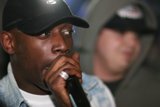 Skibadee Takes the Stage with His Trusted Mic and Hat