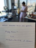 Woman Presents Important Document