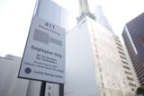 Employee Appreciation Day in a City Skyscraper