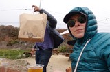 Friends Sharing Food and Drinks Outdoors