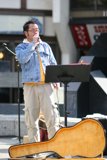 Entertainer with Blue Jean Jacket