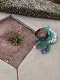 Innocence Blooming: A Child's Encounter with Nature