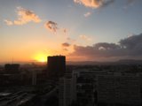 Haiti's Urban Sunset