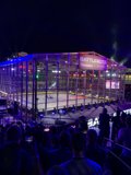 Nighttime Hockey Game Draws Huge Crowd in Las Vegas