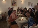 Dining at a Busy LA Restaurant