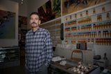 Man in Art Haven