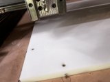 Industrial Cutting Machine At Work