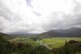 Aerial View of a Picturesque Countryside Valley