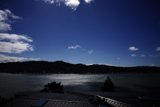 Serene Bay View from a Rooftop