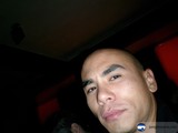 Bald-headed Man in Car