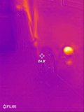 Thermal View of Bathroom Illumination