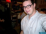 A Portrait of James Liang in Glasses