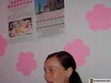 Admiring the Floral Poster