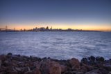 Sunset over the City Skyline