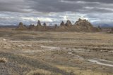 Majestic Mountains Overlooking the Desert Landscape
