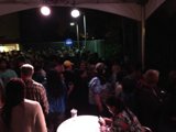 Nightclub Crowd Gathers Around the Table