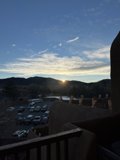 Sunset at the Taos Inn Parking Lot