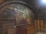 The Cryptic Bride Mural at Los Angeles Subway Station
