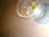 Lime Cocktail in a Glass