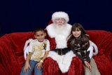 Santa Claus Takes a Seat on the Couch at Mall of America