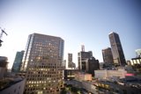 A Breathtaking View of Los Angeles Skyline