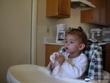 High Chair Snack Time
