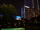 Night Swim in the Urban Oasis