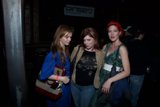 Three Women Enjoying Nightlife