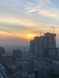 City Sunsets: A View from Above