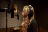 Pink-haired Singer Takes Center Stage