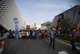 Pre-Coachella Protest March in the City