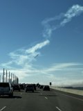 Highway Overflown by a Plane