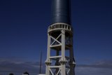 Majestic Water Tower against the Blue Sky