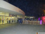 Nighttime Gathering at Midtown Shopping Center