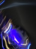 Blue Bonfire Flame