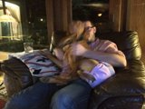 Man and His Companion on the Couch