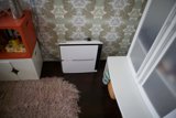 White Cabinet with a Simple Design