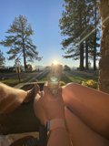 Serene Summer Afternoon by the Lake