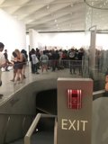 Airport Crowd at The Broad