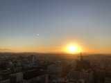 Sun Sets on the Urban Skyline