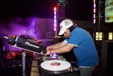 Hat-Topped Deejay Delivers Impressive Performance
