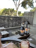 Relaxing soak with a view