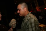 Shaved Head at the Night Club