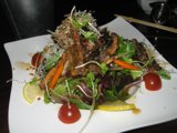 Citrus Salad with Chopsticks