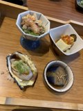 A seafood feast on a San Francisco table