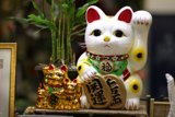 Golden Cat Statue