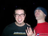 Smiling Duo with Headgear