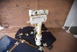 Mars Rover Showcased in Room with Wall
