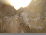 Illuminated Rock Formation