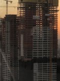 Sunset over the Urban Skyline